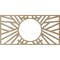 Ekena Millwork Hoover Wood Fretwork Pierced Ceiling Medallion, Hickory, 24"W x 12"H x 8 7/8"ID x 1/4"T CMWP24X12X0250HOHI - alternate 5